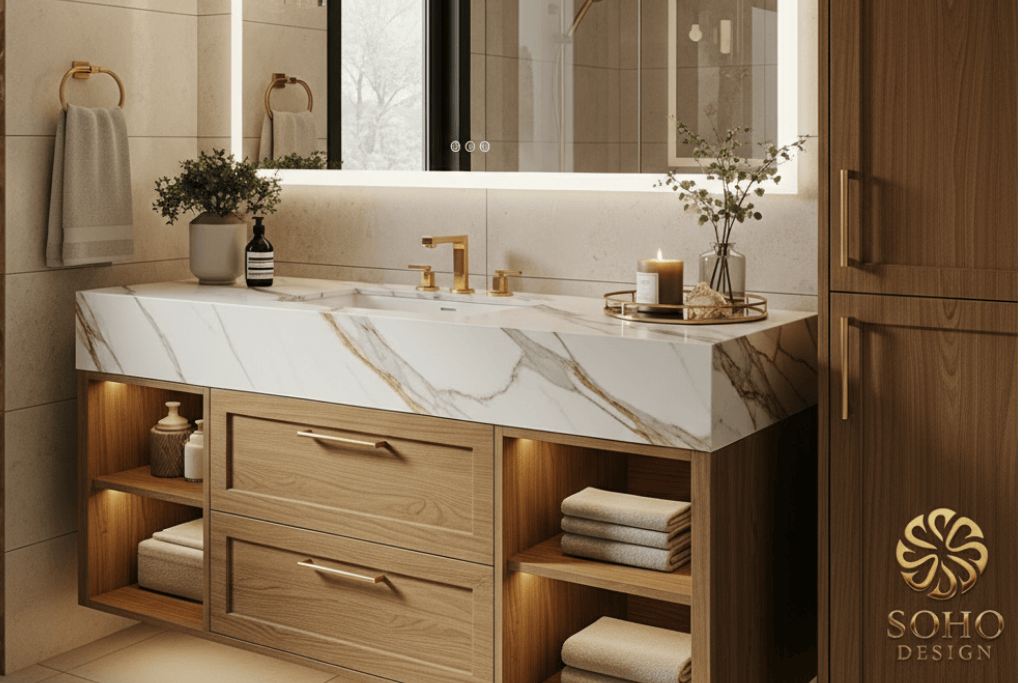 Lüks Banyo Dolabı Tasarımı
