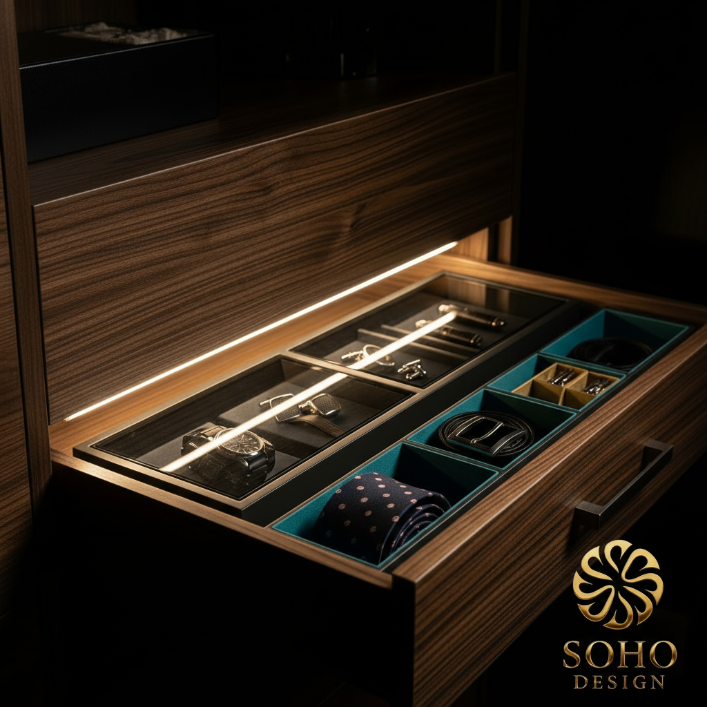 SoHo Design - Özel Gardırop Detay